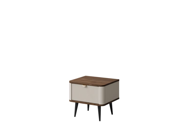 Cucina Sängbord 50 cm - Beige/Brun - Möbler - Bord & matgrupper - Avlastningsbord - Sängbord & nattduksbord