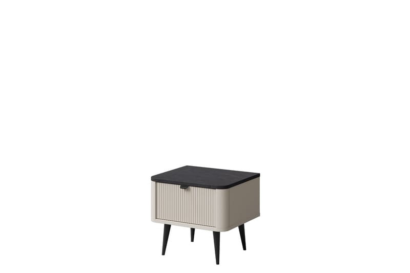 Cucina Sängbord 50 cm - Beige/Grå - Möbler - Bord & matgrupper - Avlastningsbord - Sängbord & nattduksbord