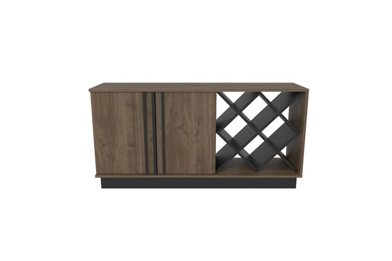 Dasina Konsollbord 148 cm - Valnöt/Svart - Förvaring - Förvaringsmöbler - Sideboard & skänk