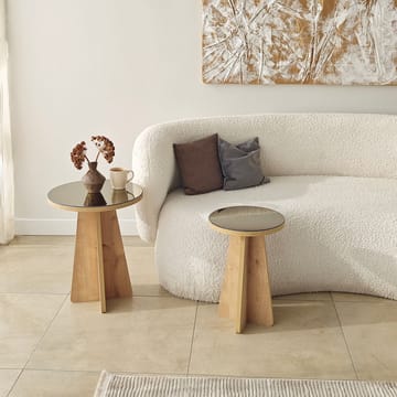 Dasina Sidobord 2 delar 50 cm - Bronzie/Safir Ek - Möbler - Bord & matgrupper - Avlastningsbord - Satsbord