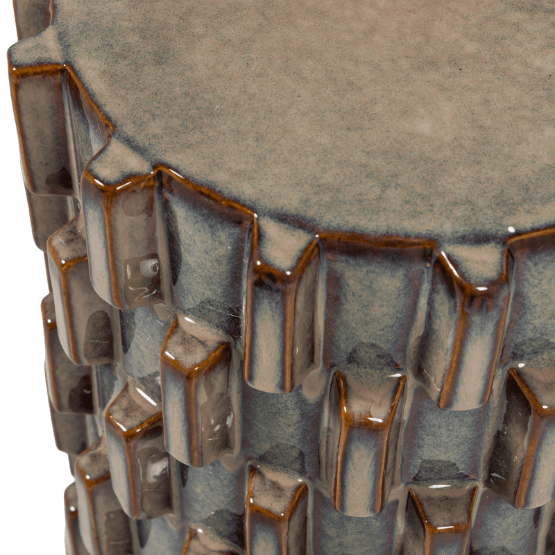 Dekorativt Sidobord Axu 35 cm Utomhus - Blågrå - Möbler - Bord & matgrupper - Avlastningsbord - Lampbord