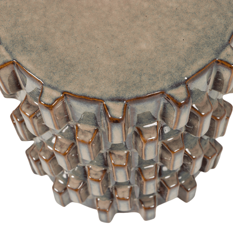 Dekorativt Sidobord Axu 35 cm Utomhus - Blågrå - Möbler - Bord & matgrupper - Avlastningsbord - Lampbord