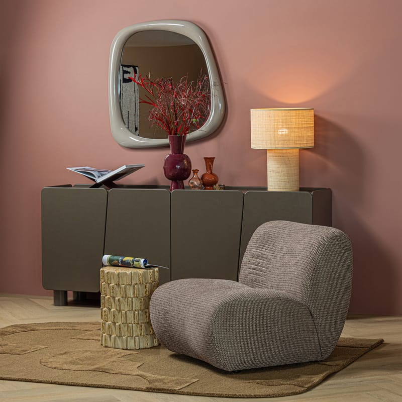 Dekorativt Sidobord Axu 35 cm Utomhus - Sand - Möbler - Bord & matgrupper - Avlastningsbord - Lampbord