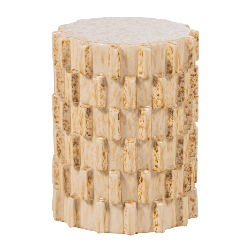 Dekorativt Sidobord Axu 35 cm Utomhus, Sand