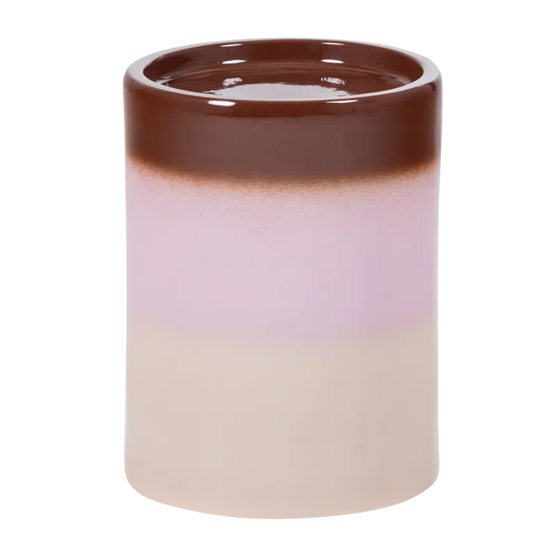 Dekorativt Sidobord Ollo, Rosa/Brun Färggradient