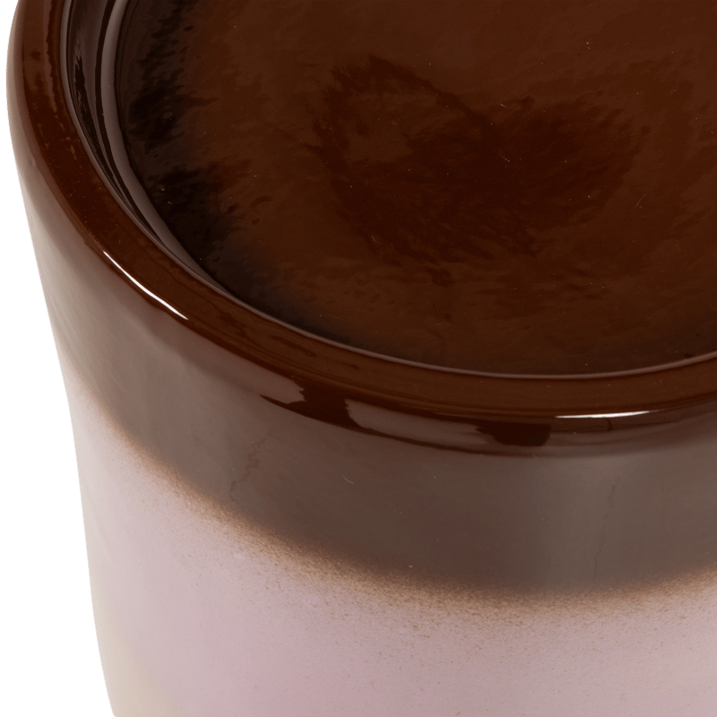 Dekorativt Sidobord Ollo - Rosa/Brun Färggradient - Möbler - Bord & matgrupper - Avlastningsbord - Lampbord