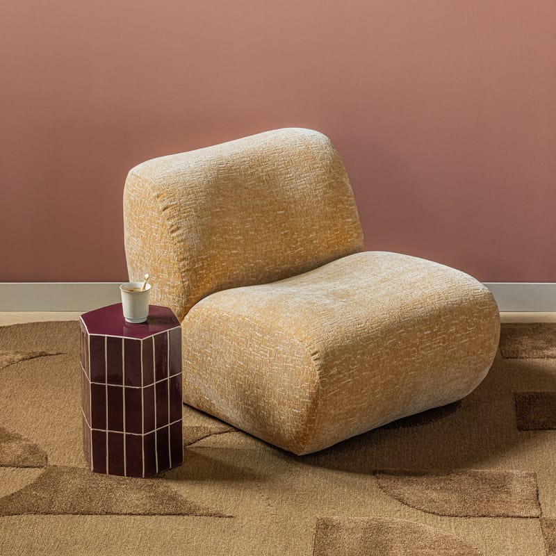 Dekorativt Sidobord Plu 30 cm Utomhus - Lila - Möbler - Bord & matgrupper - Avlastningsbord - Lampbord