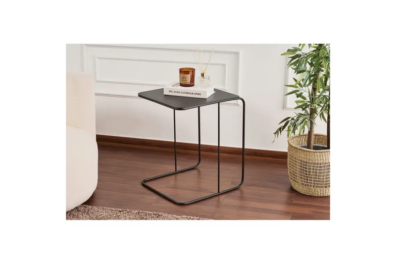 Dera Sidobord 47 cm - Svart - Möbler - Bord & matgrupper - Avlastningsbord - Lampbord