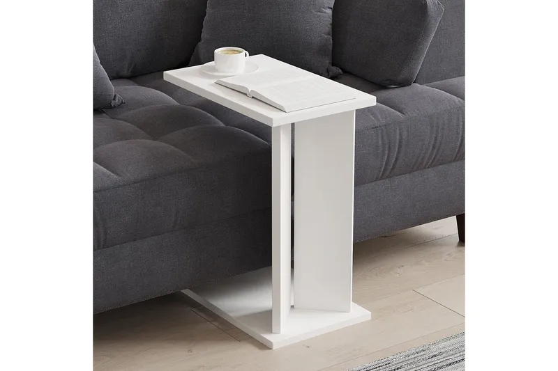 Deyra Sidobord 25 cm - Vit - Möbler - Bord & matgrupper - Avlastningsbord - Lampbord