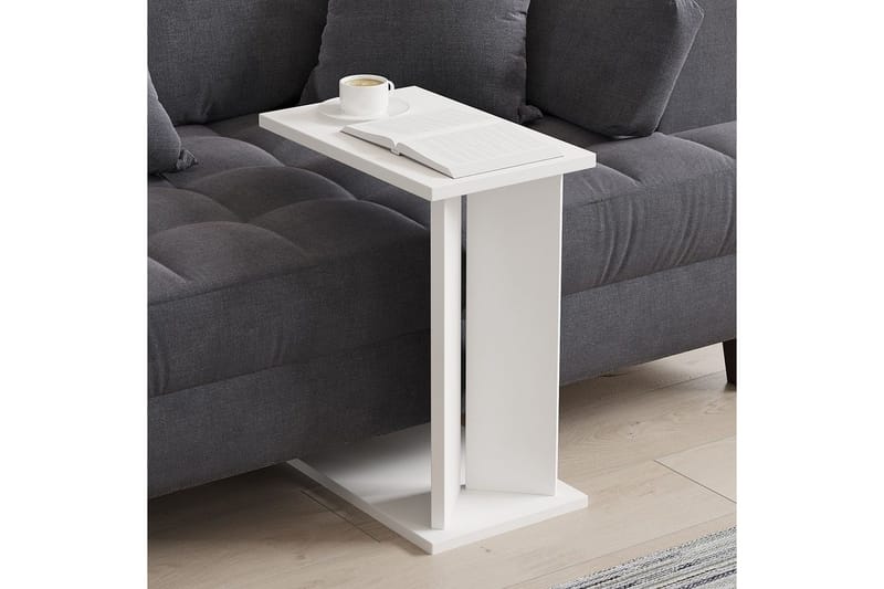 Deyra Sidobord 25 cm - Vit - Möbler - Bord & matgrupper - Avlastningsbord - Lampbord