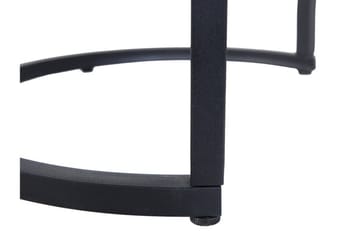 Dixie Satsbord 2 St 37|37 cm - Svart - Möbler - Bord & matgrupper - Avlastningsbord - Satsbord