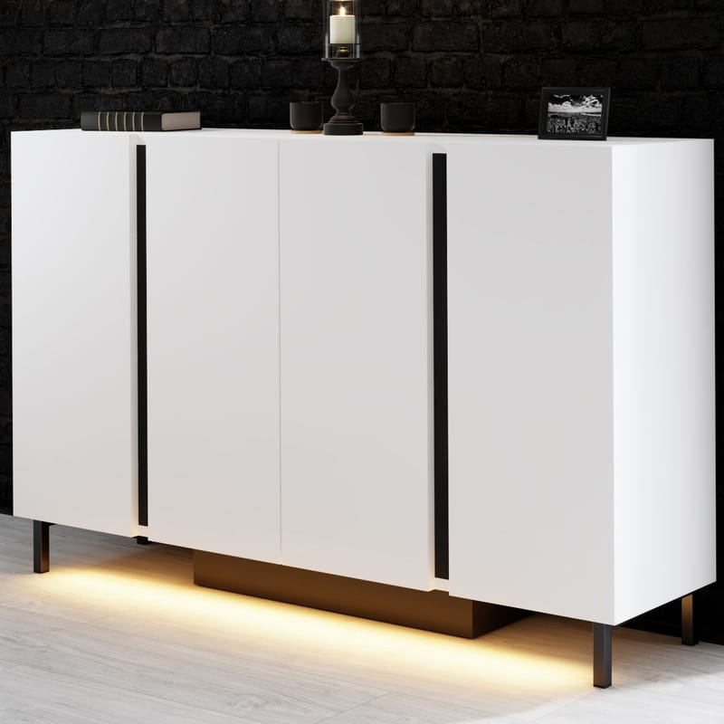 Djarhint Konsolbord 127 cm - Vit - Möbler - Bord & matgrupper - Avlastningsbord - Hallbord