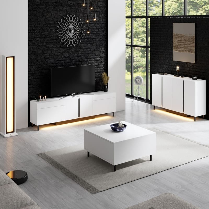 Djarhint Konsolbord 127 cm - Vit - Möbler - Bord & matgrupper - Avlastningsbord - Hallbord