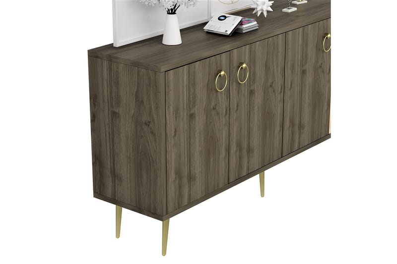 Drop Konsollbord 140x75 cm Brun - Hanah Home - Möbler - Bord & matgrupper - Avlastningsbord - Konsolbord & sidobord
