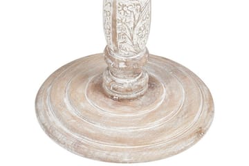 Drusilla Sidobord 45 cm - Ljust trä/Vit - Möbler - Bord & matgrupper - Avlastningsbord - Lampbord