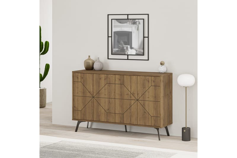 Dune Konsollbord 123x77,4 cm Brun/Vit - Hanah Home - Möbler - Bord & matgrupper - Avlastningsbord - Hallbord