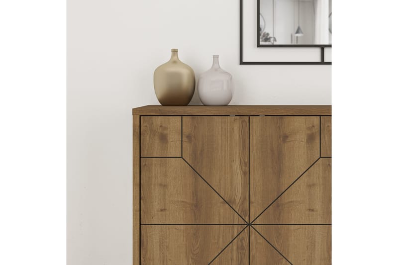 Dune Konsollbord 123x77,4 cm Brun/Vit - Hanah Home - Möbler - Bord & matgrupper - Avlastningsbord - Hallbord
