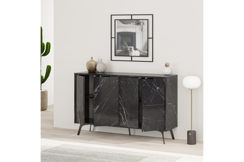 Dune Konsollbord 123x77,4 cm Svart - Hanah Home - Möbler - Bord & matgrupper - Avlastningsbord - Hallbord