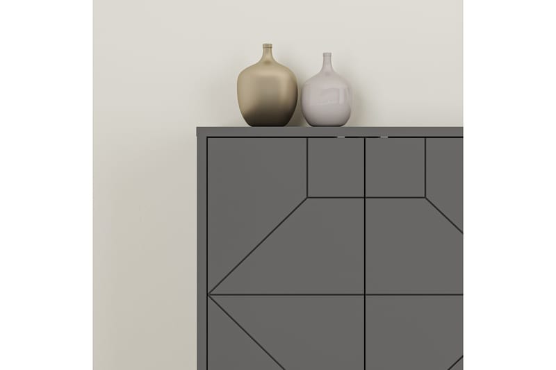 Dune Konsollbord 183,8x77,4 cm Antracit - Hanah Home - Möbler - Bord & matgrupper - Avlastningsbord - Konsolbord & sidobord