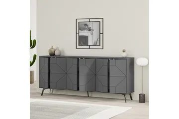 Dune Konsollbord 183,8x77,4 cm Antracit - Antracit - Möbler - Tv möbel & mediamöbel - TV bänk & mediabänk