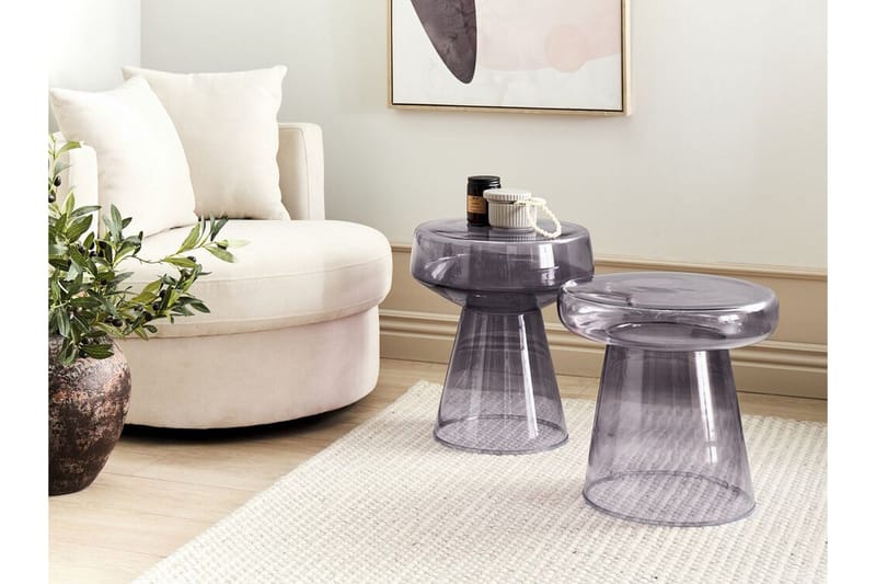 Dyanne Sidobord 39 cm - Grå - Möbler - Bord & matgrupper - Avlastningsbord - Lampbord