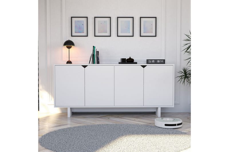 Edrion Konsollbord 180 cm - Vit - Möbler - Bord & matgrupper - Avlastningsbord - Hallbord