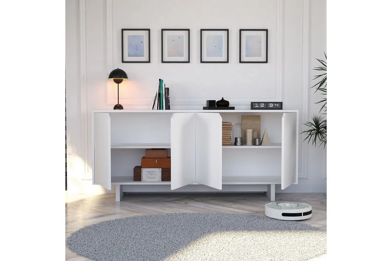 Edrion Konsollbord 180 cm - Vit - Möbler - Bord & matgrupper - Avlastningsbord - Hallbord