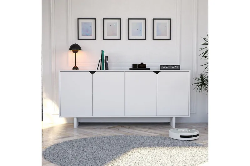 Edrion Konsollbord 180 cm - Vit - Möbler - Bord & matgrupper - Avlastningsbord - Hallbord