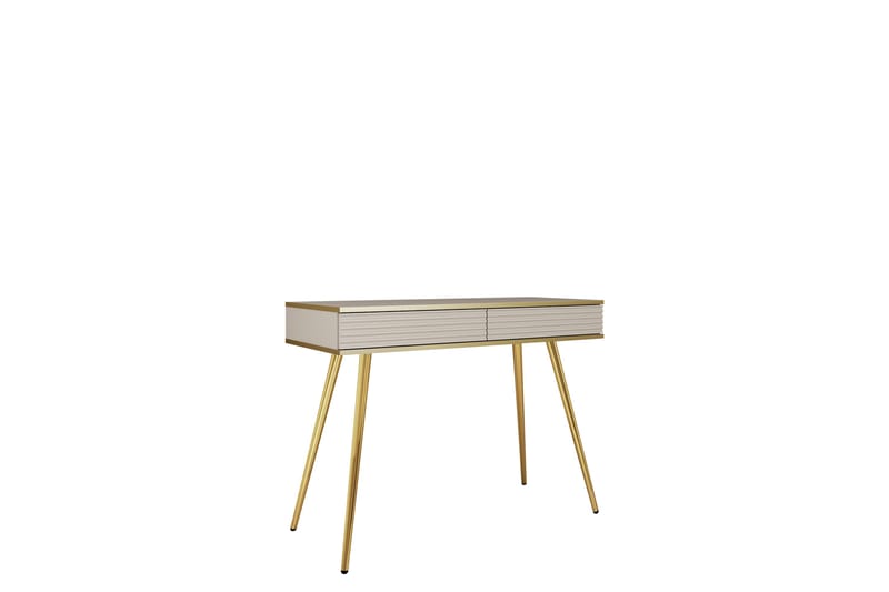 Edson Sidobord 102 cm - Beige - Möbler - Bord & matgrupper - Avlastningsbord - Lampbord