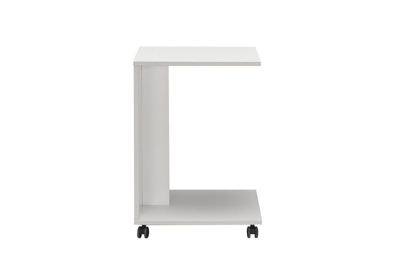 Edwars Sidobord 35 cm - Vit - Möbler - Bord & matgrupper - Avlastningsbord - Lampbord