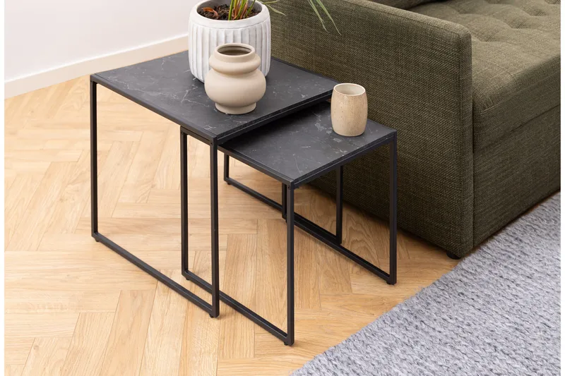 Elgrau Satsbord - Svart - Möbler - Bord & matgrupper - Avlastningsbord - Satsbord