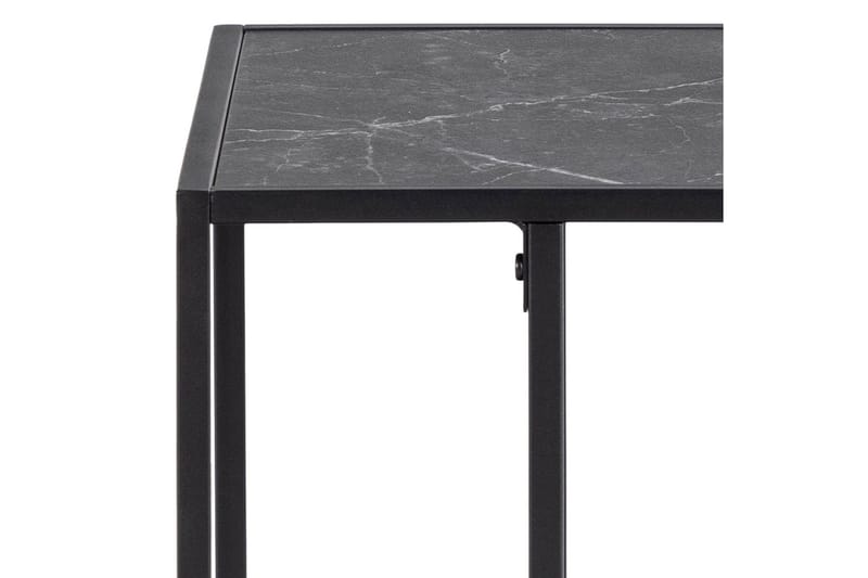 Elgrau Sidobord 43x43 cm - Svart - Möbler - Bord & matgrupper - Avlastningsbord - Lampbord