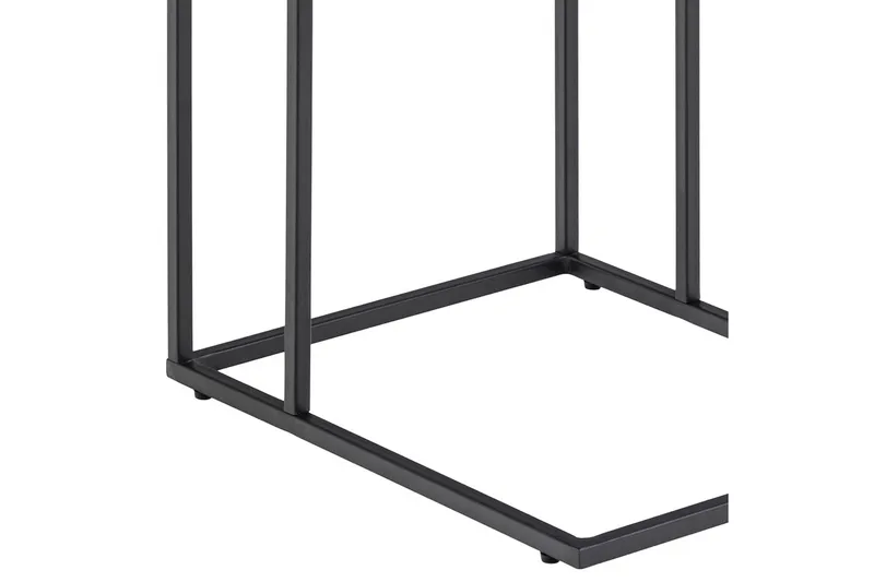 Elgrau Sidobord 43x43 cm - Svart - Möbler - Bord & matgrupper - Avlastningsbord - Lampbord