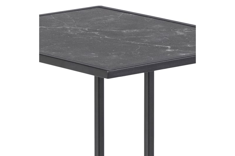 Elgrau Sidobord 43x43 cm - Svart - Möbler - Bord & matgrupper - Avlastningsbord - Lampbord