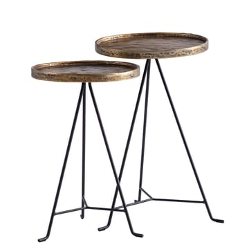 Eliira Satsbord 38 cm Industriell stil - Antikguld och svart - Möbler - Bord & matgrupper - Avlastningsbord - Satsbord