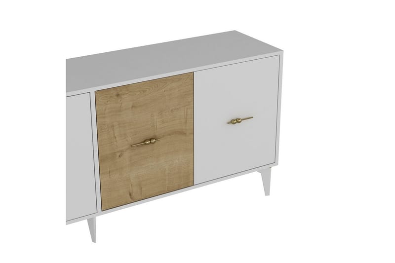 Elori Konsollbord 180 cm - Vit/Ek - Möbler - Bord & matgrupper - Avlastningsbord - Hallbord