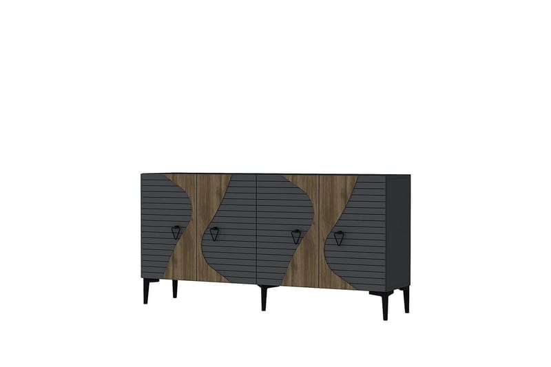 Elsta Konsollbord 150 cm - Brun/Grafitgrå - Möbler - Bord & matgrupper - Avlastningsbord - Hallbord