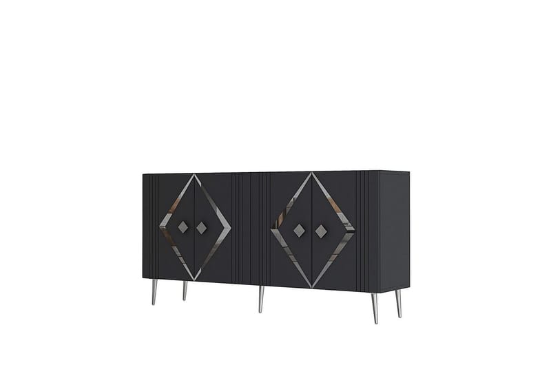 Elvon Konsollbord 150 cm - Antracit/Silver - Möbler - Bord & matgrupper - Avlastningsbord - Hallbord