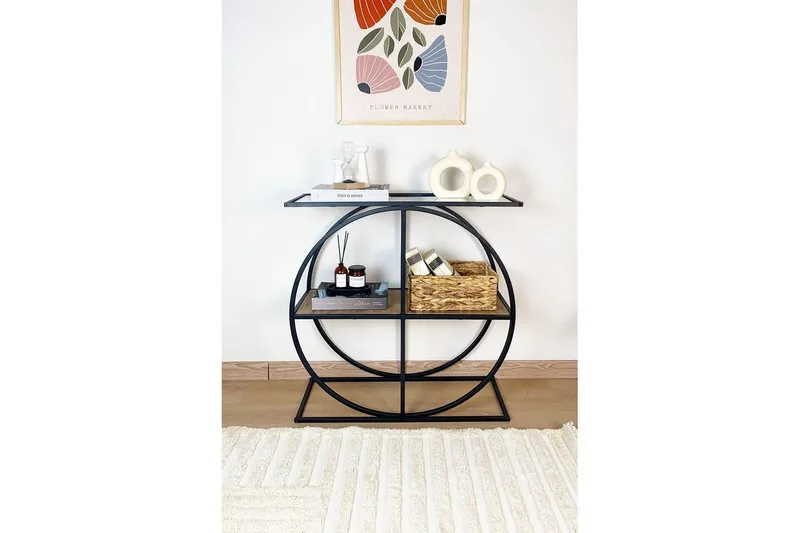 Ennuvolat Konsollbord 80 cm - Natur/Transparent - Möbler - Bord & matgrupper - Avlastningsbord - Hallbord