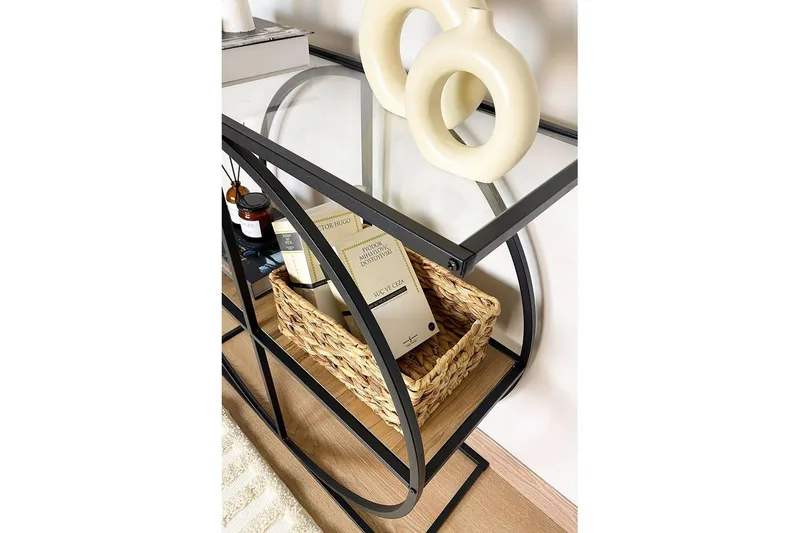 Ennuvolat Konsollbord 80 cm - Natur/Transparent - Möbler - Bord & matgrupper - Avlastningsbord - Hallbord