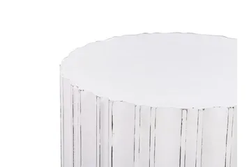 Farrimond Sidobord 45 cm - Vit - Möbler - Bord & matgrupper - Avlastningsbord - Lampbord