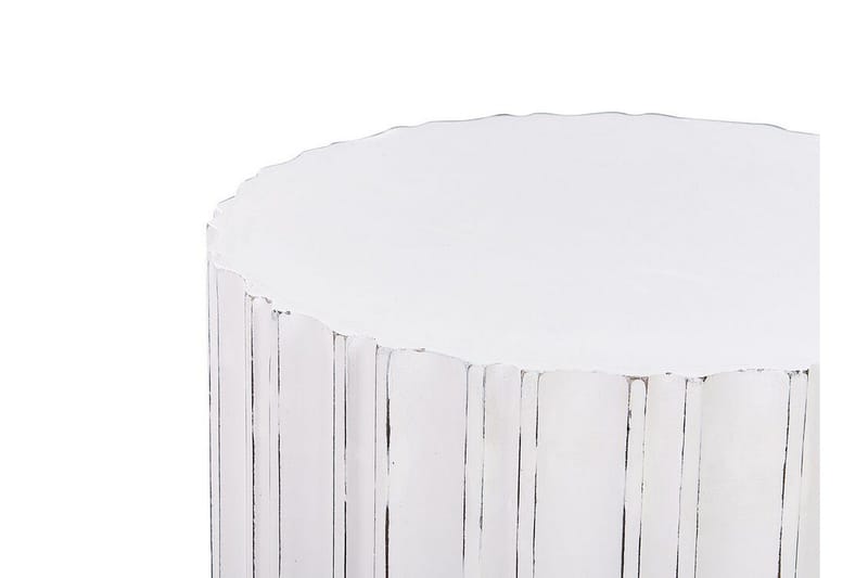 Farrimond Sidobord 45 cm - Vit - Möbler - Bord & matgrupper - Avlastningsbord - Lampbord