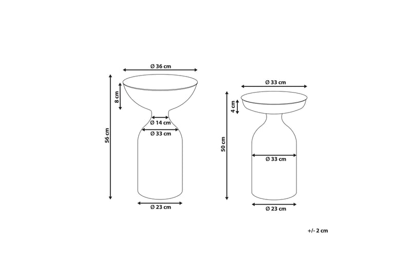 Farron Satsbord 36 cm - Grön - Möbler - Bord & matgrupper - Avlastningsbord - Satsbord
