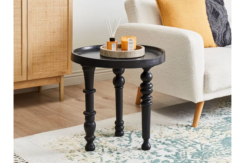 Faylinn Sidobord 52 cm - Svart - Möbler - Bord & matgrupper - Avlastningsbord - Lampbord