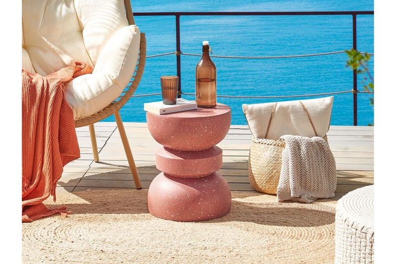 Felis Sidobord 37 cm - Röd - Möbler - Bord & matgrupper - Avlastningsbord - Lampbord