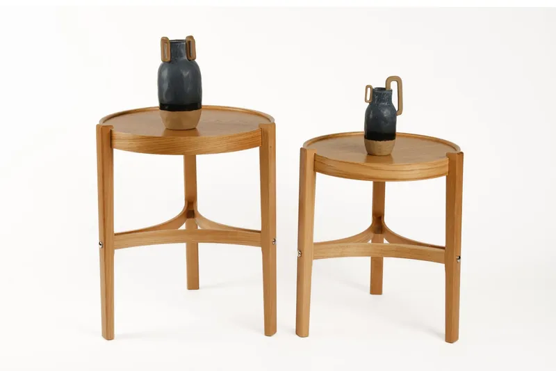 Fenvik Satsbord (2 delar) 50x60x50 cm, Ek