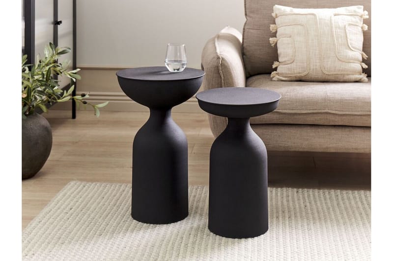 Filippo Sidobord 33 cm - Svart - Möbler - Bord & matgrupper - Avlastningsbord - Lampbord