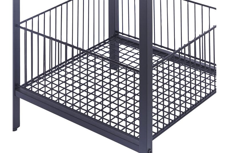 Fintan Sidobord 40 cm - Svart/Mörkt trä - Möbler - Bord & matgrupper - Avlastningsbord - Lampbord