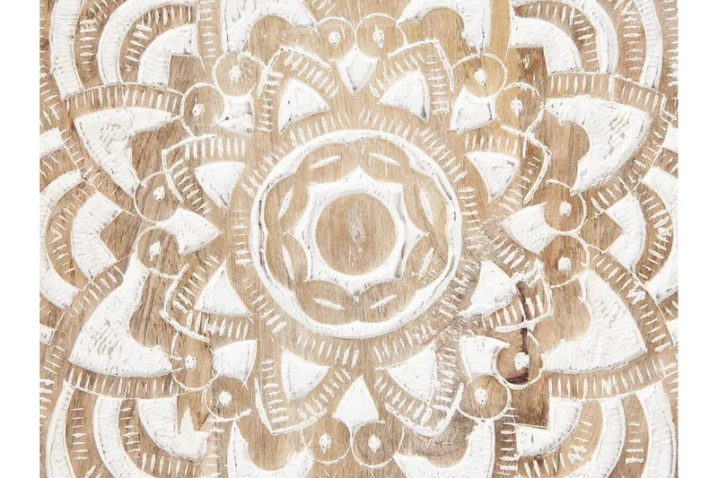 Fiorenzo Satsbord 45 cm - Ljust trä/Vit - Möbler - Bord & matgrupper - Avlastningsbord - Satsbord