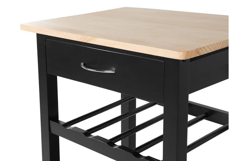 Foggia Serveringsbord 50 cm - Svart - Möbler - Bord & matgrupper - Avlastningsbord